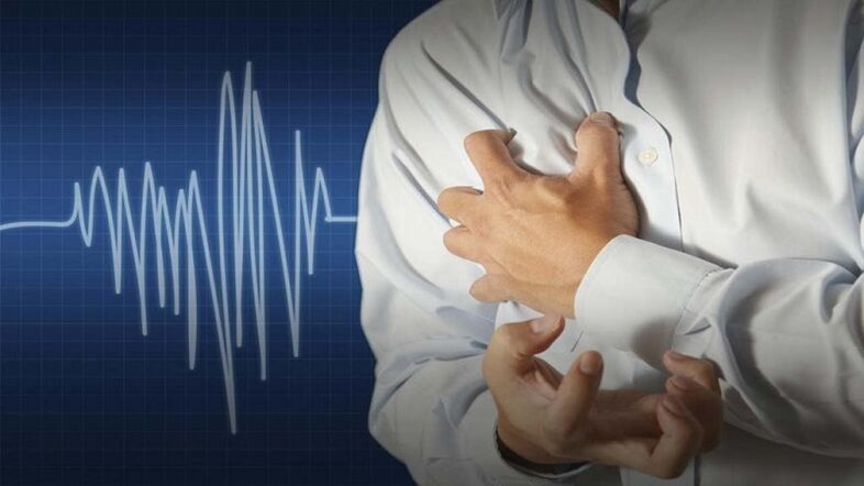 Heart problems as a contraindication to the use of the device of prostatitis