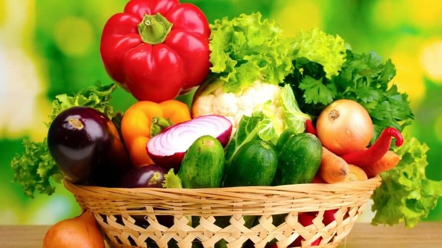 Vegetables for the prevention of prostatitis