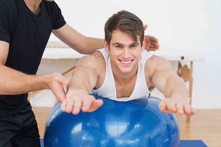 Exercises on fitball for prostatitis