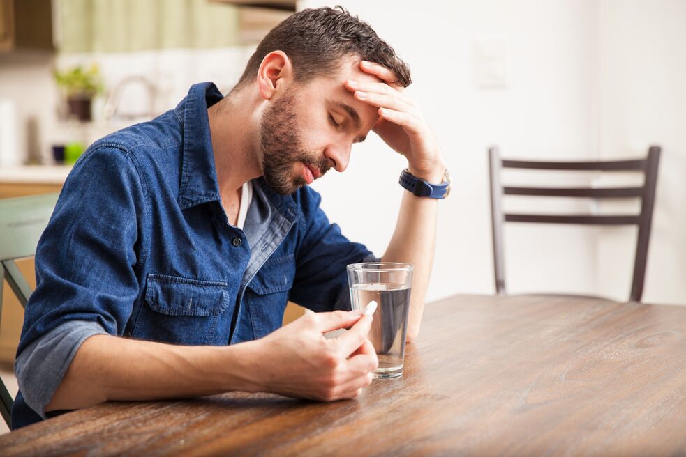 Anti -inflammatory and non -steroidal medication for the treatment of prostatitis in a man